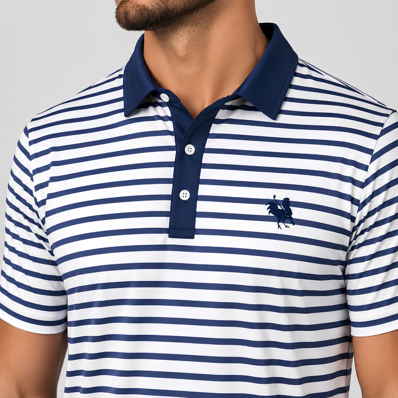 The Flock Golf Polo USA - Red Rooster Golf Inc.