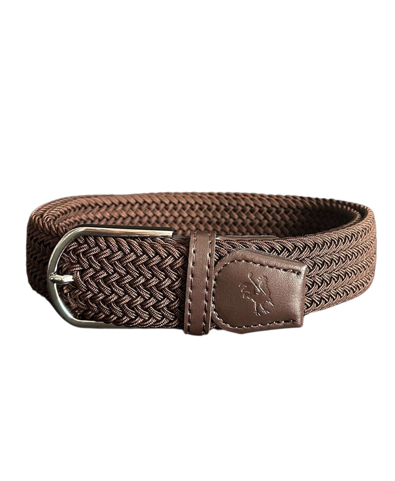 Braided Belt Brown Golf Belt USA - Red Rooster Golf Inc.