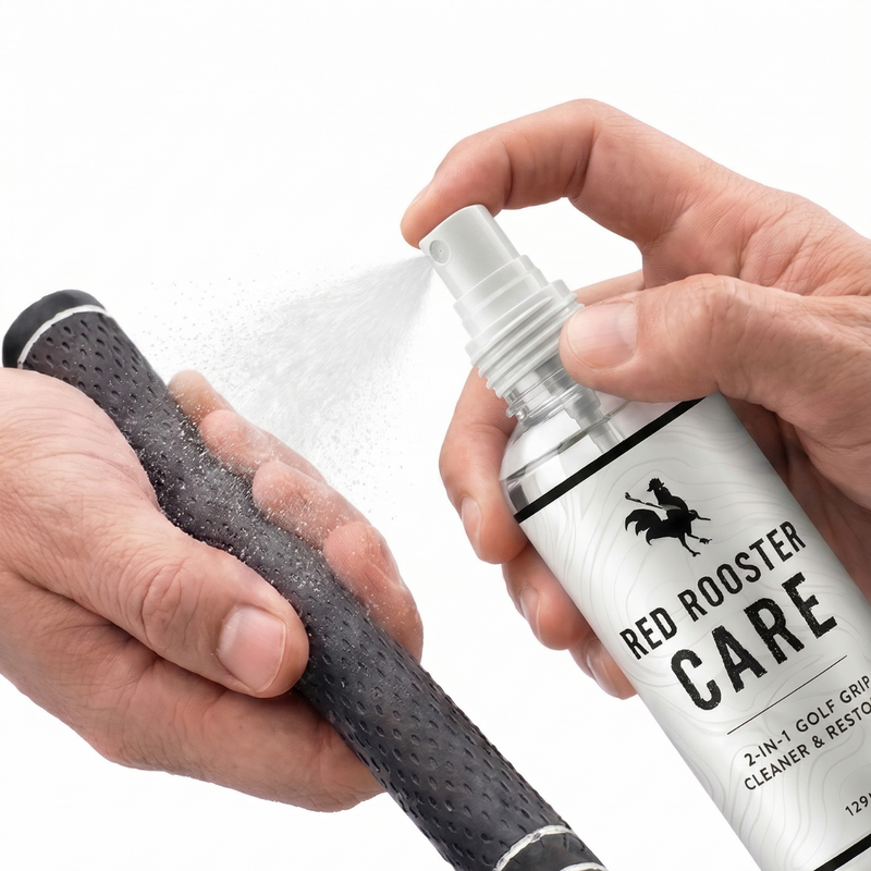 Towel + Grip Cleaner Bundle Golf Grip Cleaner USA - Red Rooster Golf Inc.