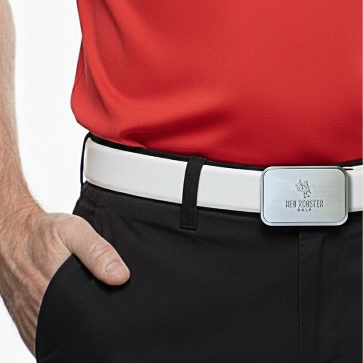 Leather Belt - 3 pack Golf Belt USA - Red Rooster Golf Inc.