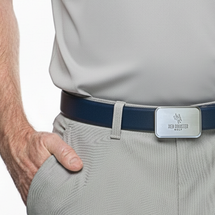 Leather Belt - 3 pack Golf Belt USA - Red Rooster Golf Inc.