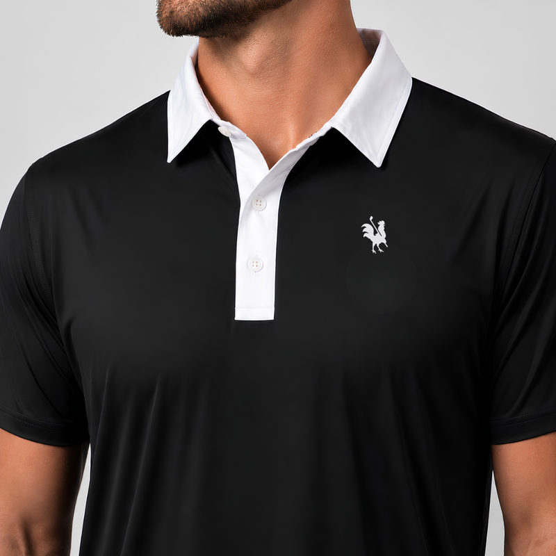 The Flock Golf Polo USA - Red Rooster Golf Inc.