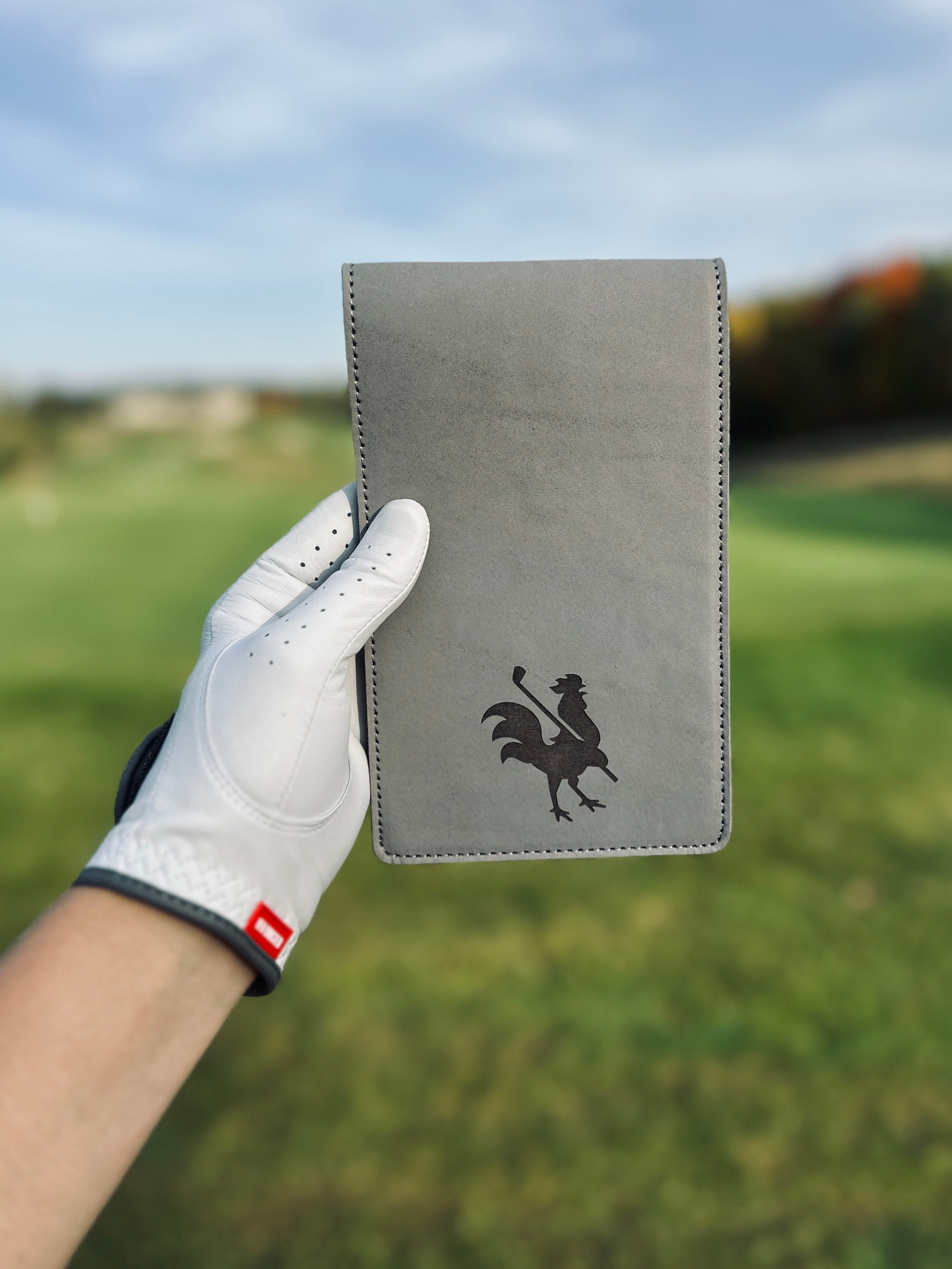 Leather Scorecard Holder Scorecard Holder USA - Red Rooster Golf Inc.