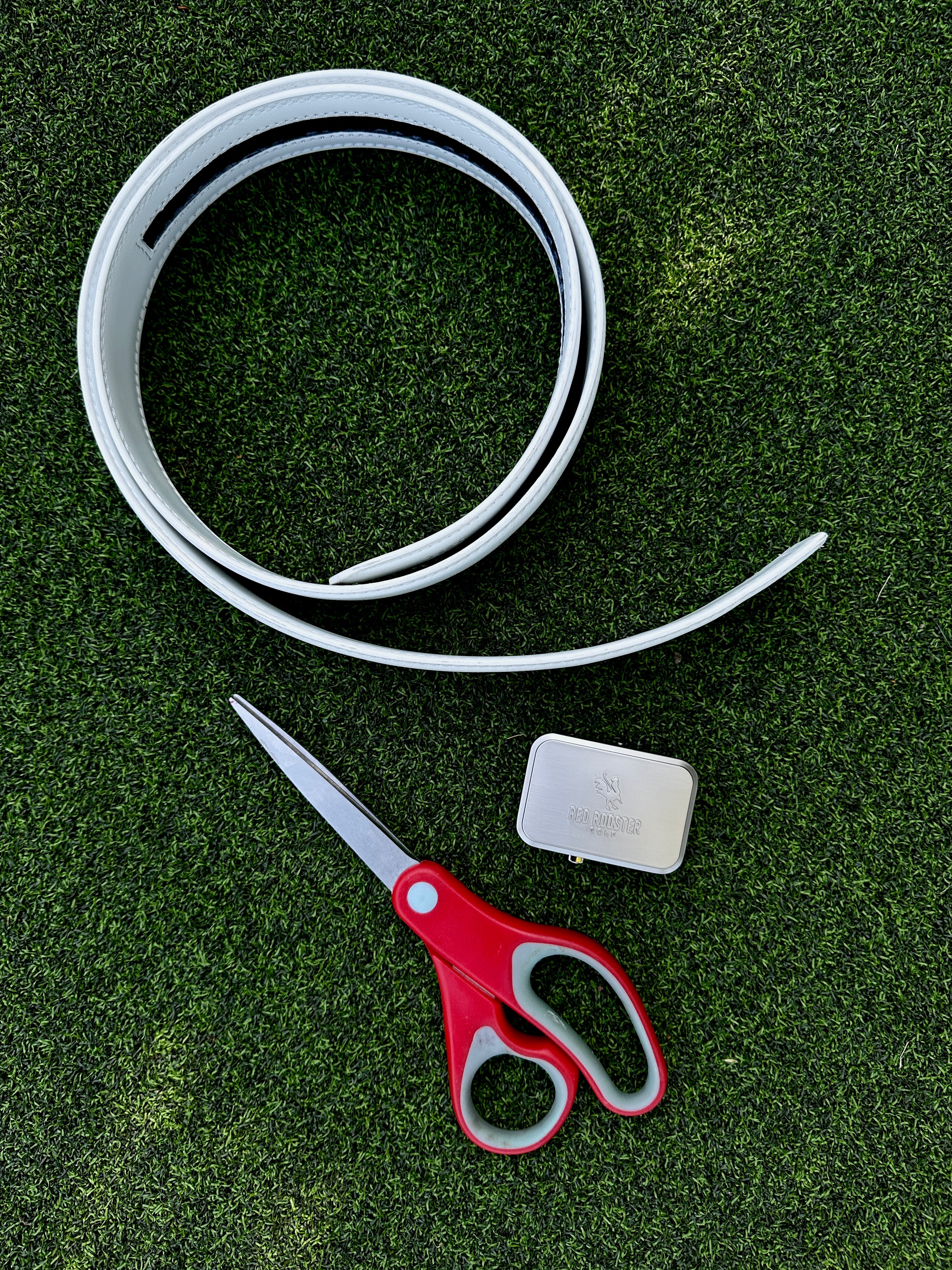 Leather Belt - 3 pack Golf Belt USA - Red Rooster Golf Inc.