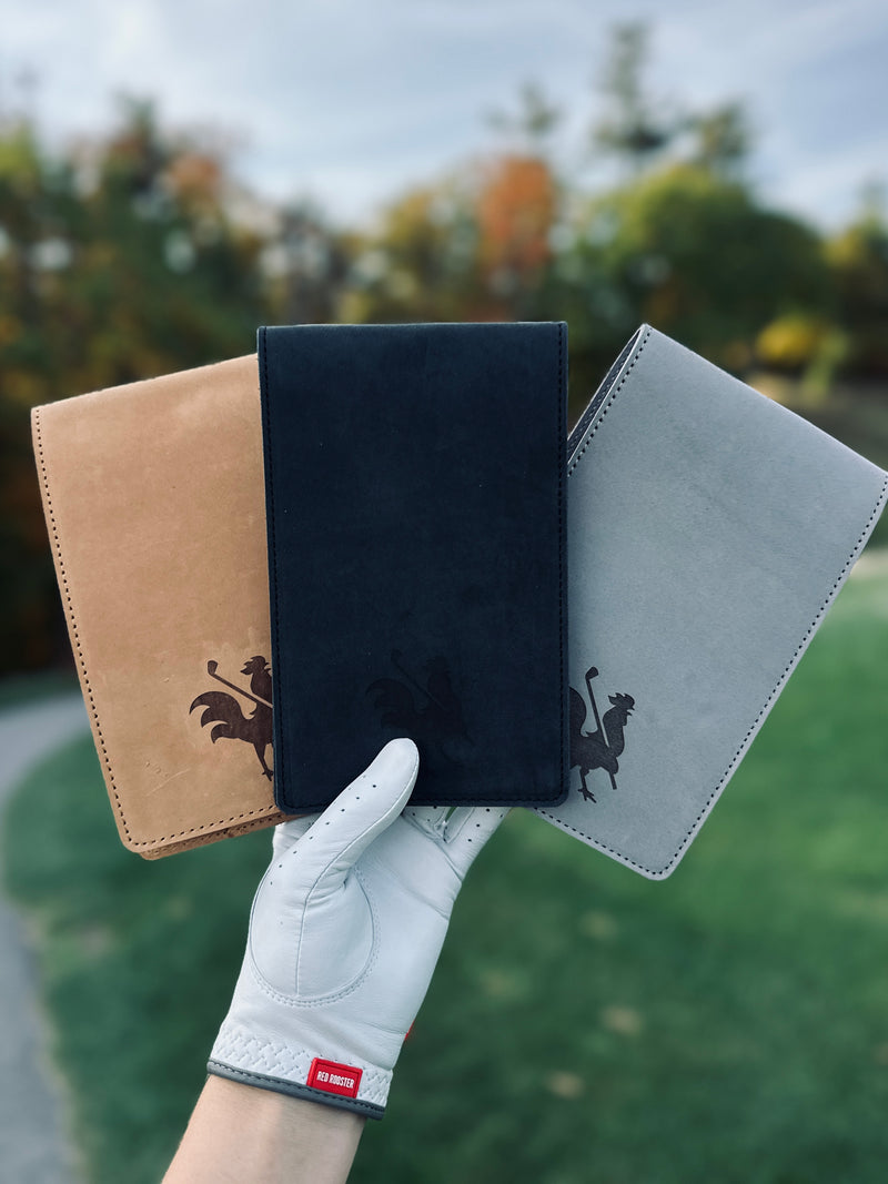 Leather Scorecard Holder Scorecard Holder USA - Red Rooster Golf Inc.