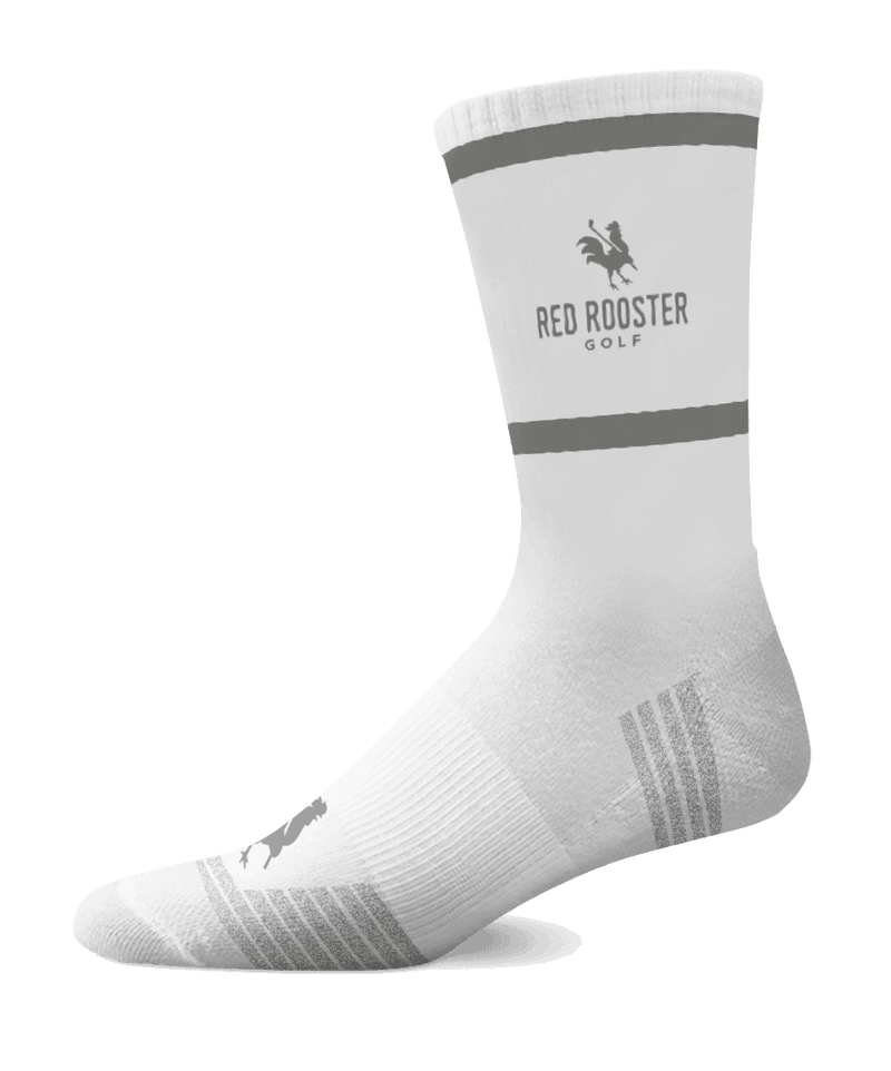 Performance Socks - Long The Whiteout Golf Socks USA - Red Rooster Golf Inc.