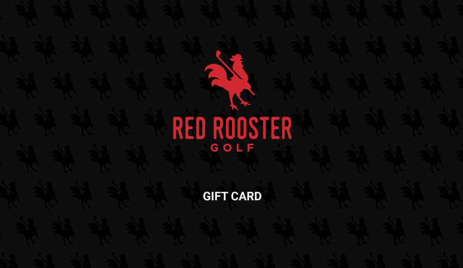 Red Rooster Golf Gift Card - USA Gift Cards USA - Red Rooster Golf Inc.