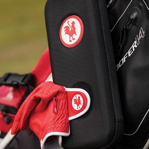 The Glove Compartment - Black Glove case USA - Red Rooster Golf Inc.