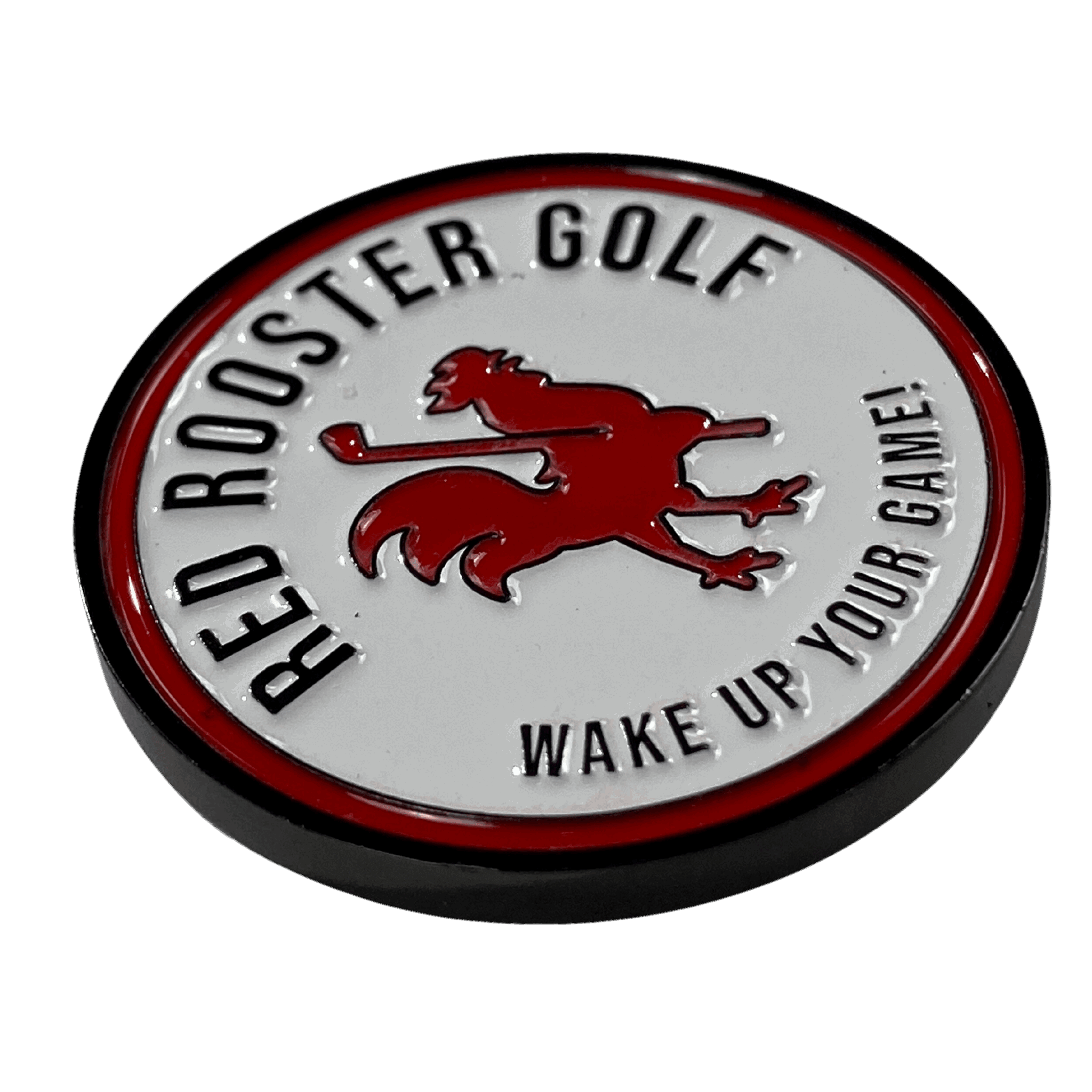 The Rowdy Rooster - Ball Marker - USA - Red Rooster Golf Inc.