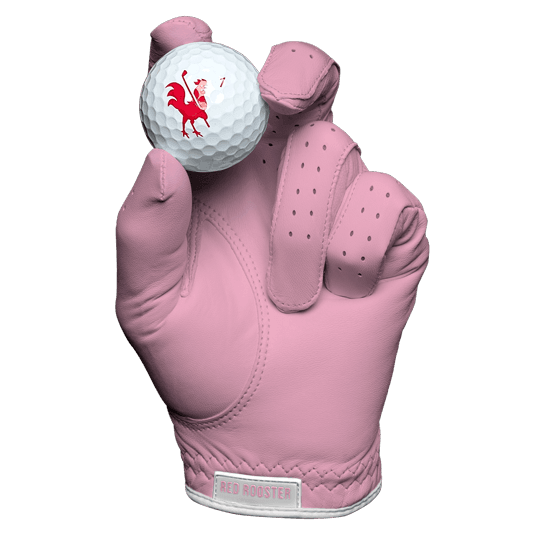 The Warrior - Breast Cancer Awareness Gloves USA - Red Rooster Golf Inc.