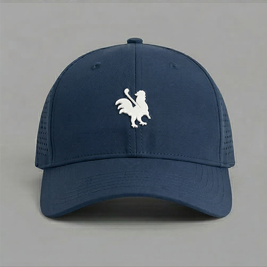 The Roost Navy Hats USA - Red Rooster Golf Inc.