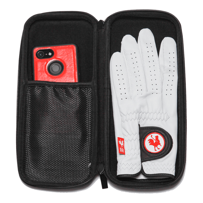 The Glove Compartment - Black Glove case USA - Red Rooster Golf Inc.