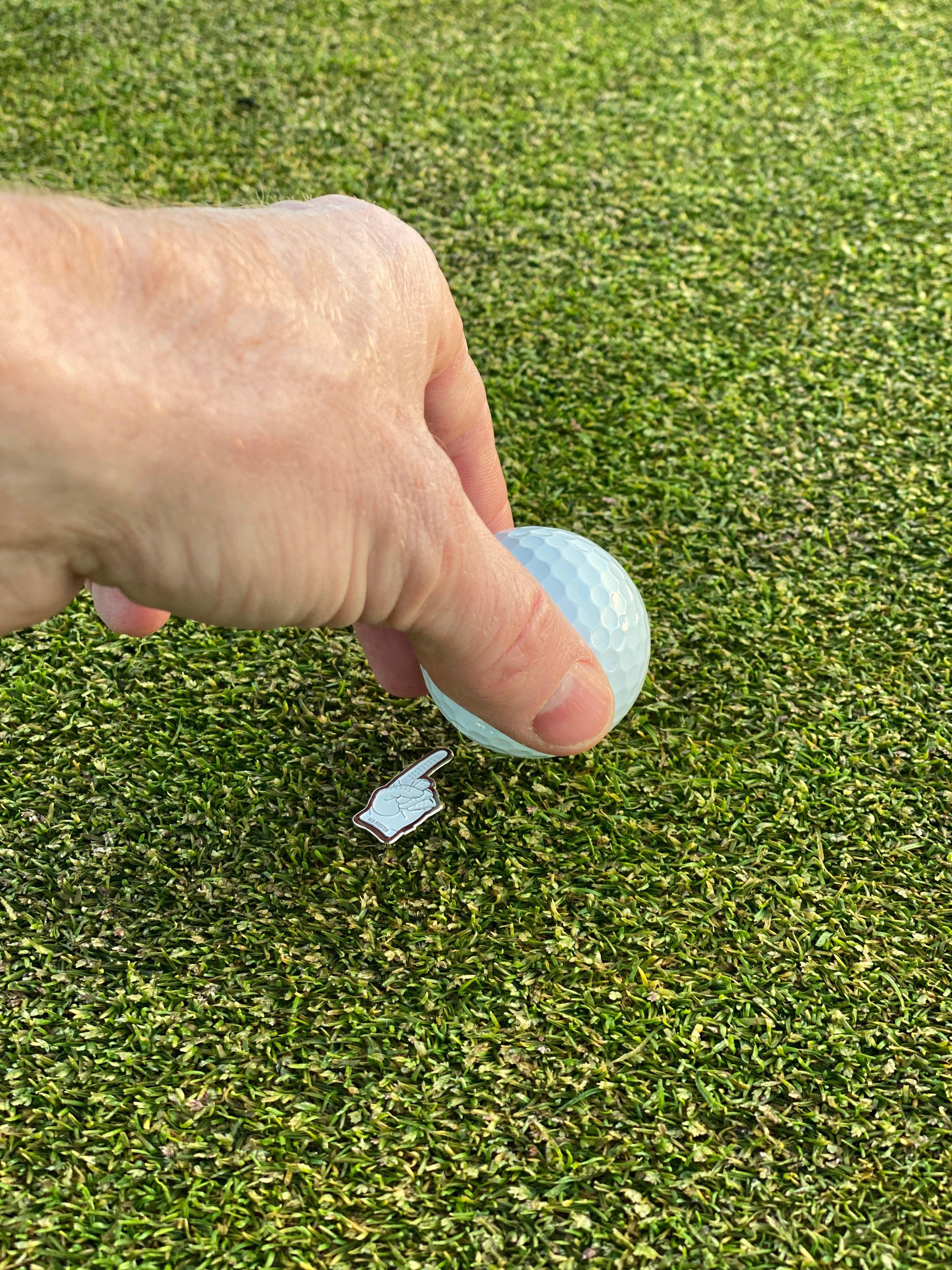 This Way Ball Markers USA - Red Rooster Golf Inc.