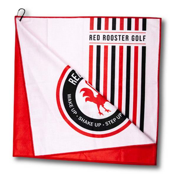 The Fluff Golf Towels Red Rooster Golf Inc.