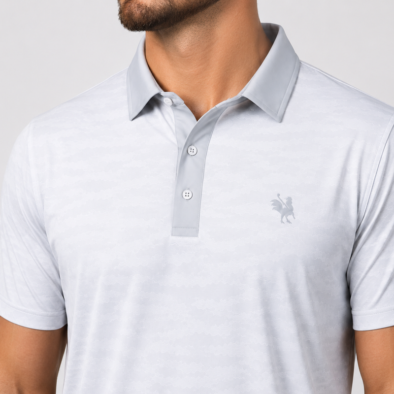 The Flock Golf Polo USA - Red Rooster Golf Inc.