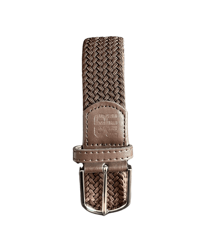 Braided Belt - Brown Golf Belt USA - Red Rooster Golf Inc.