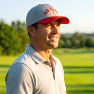 The Over Easy I Snapback Hat Hats USA - Red Rooster Golf Inc.