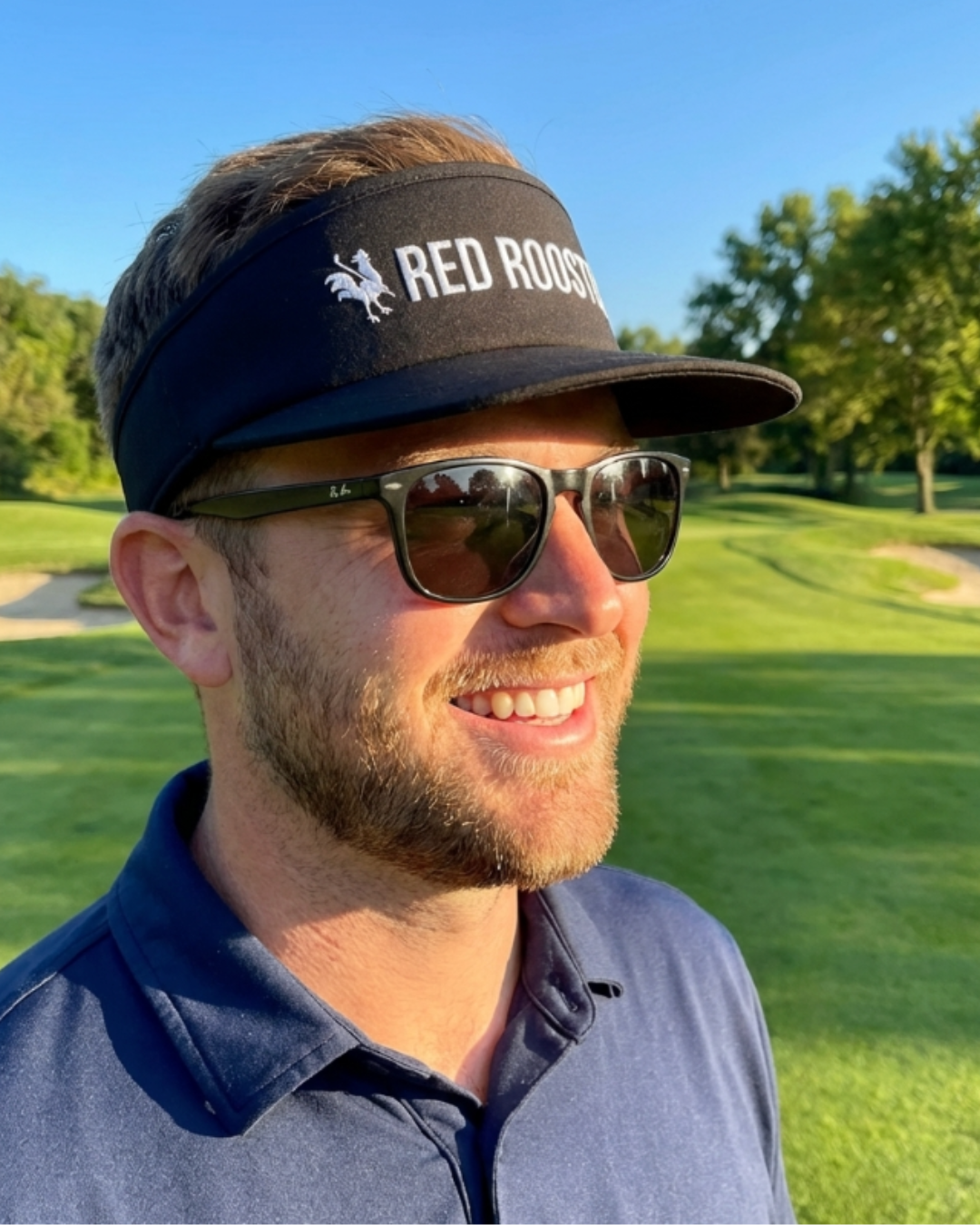 High Crown Visor Hats USA - Red Rooster Golf Inc.