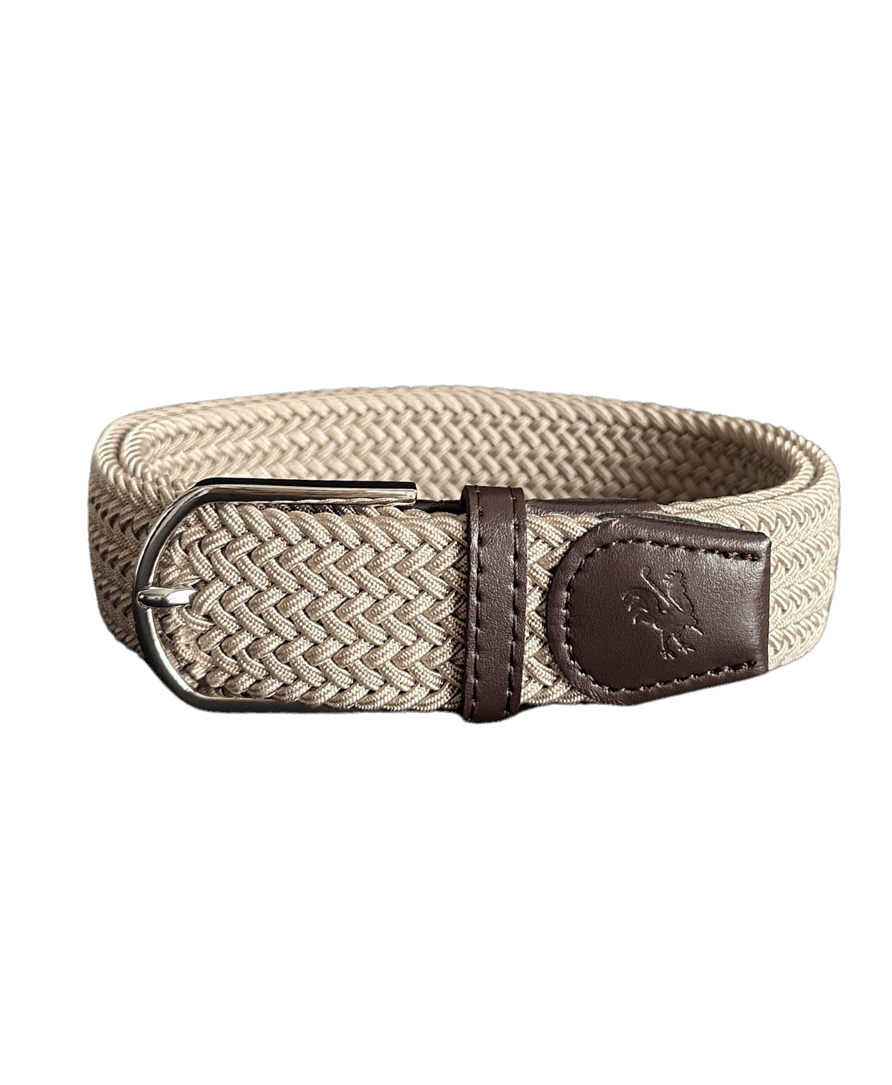 Braided Belt - Beige