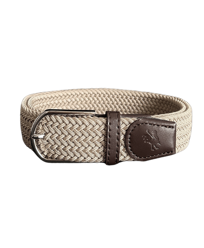 Braided Belt - Beige