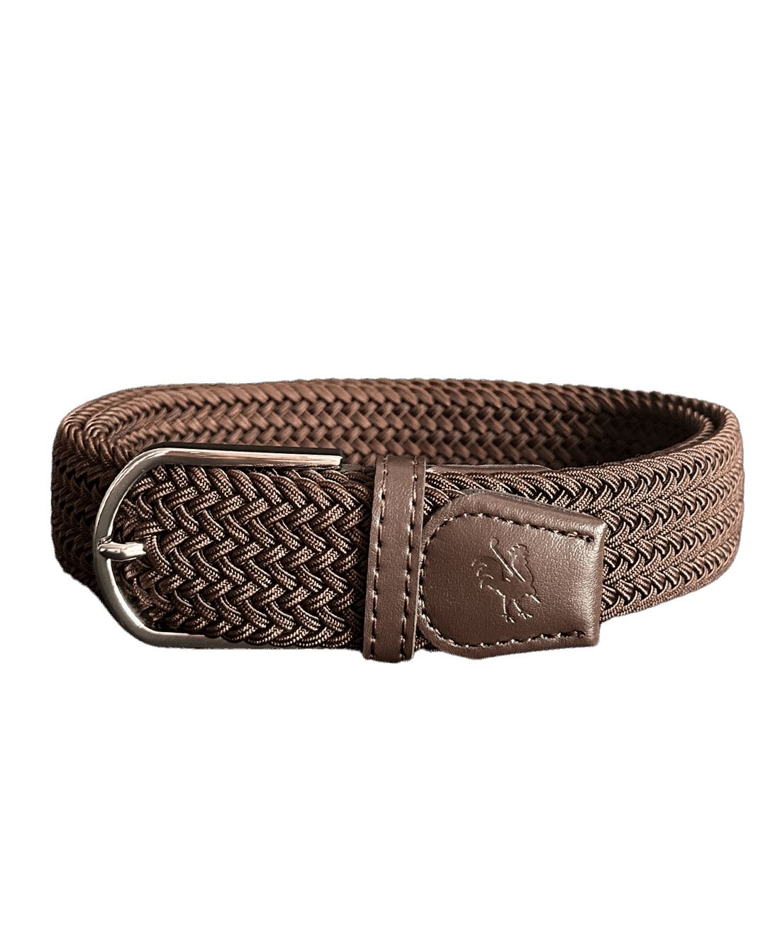 Braided Belt - Brown Golf Belt USA - Red Rooster Golf Inc.