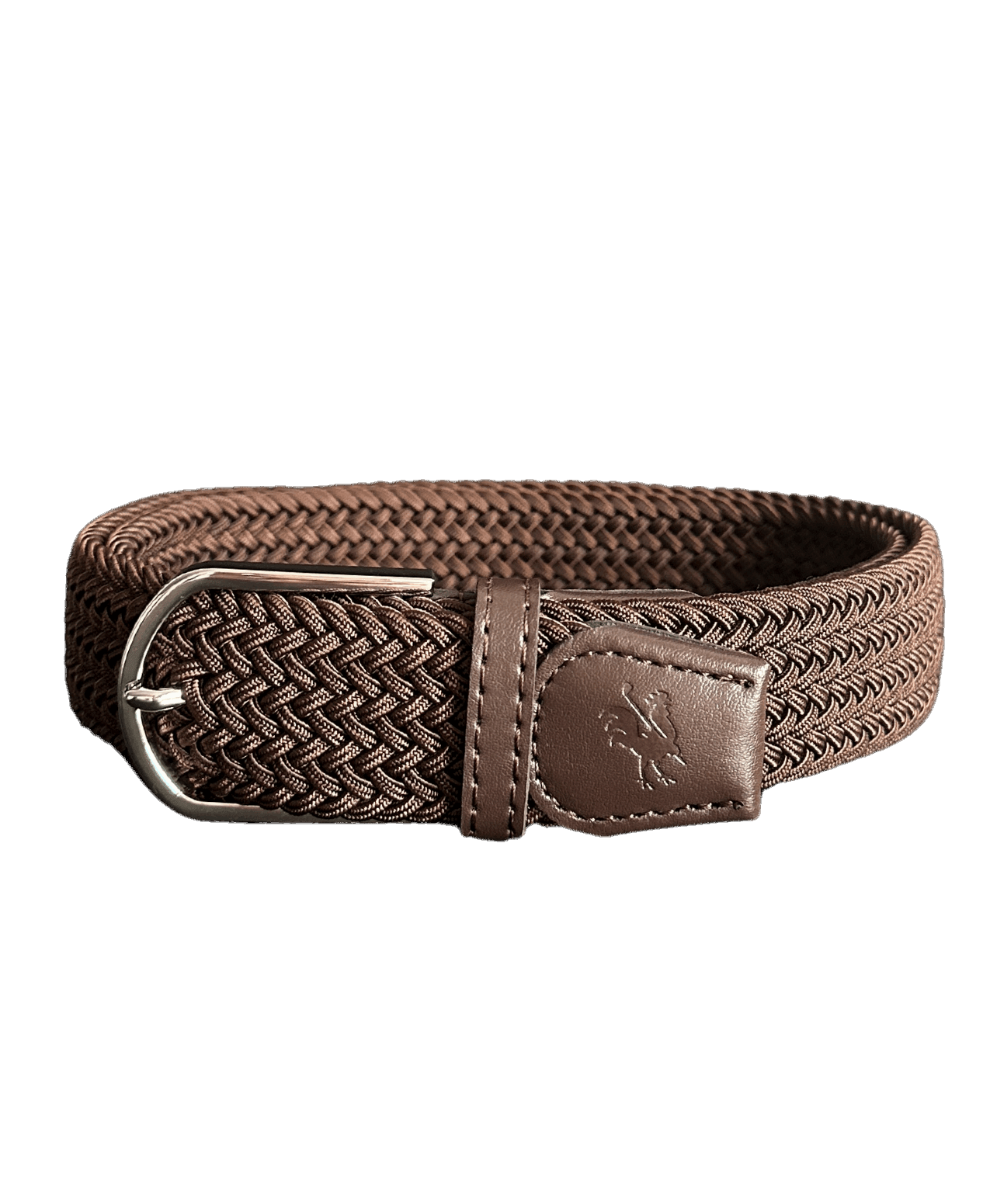 Braided Belt - Brown Golf Belt USA - Red Rooster Golf Inc.