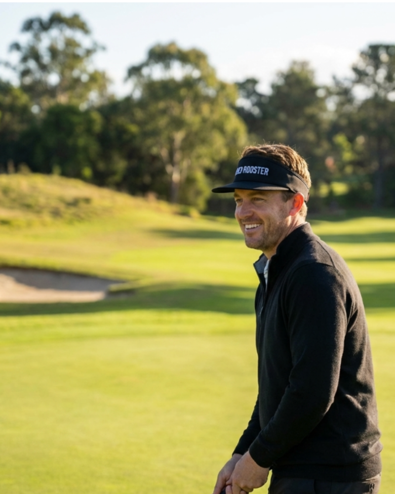 Visor - High Crown Hats USA - Red Rooster Golf Inc.