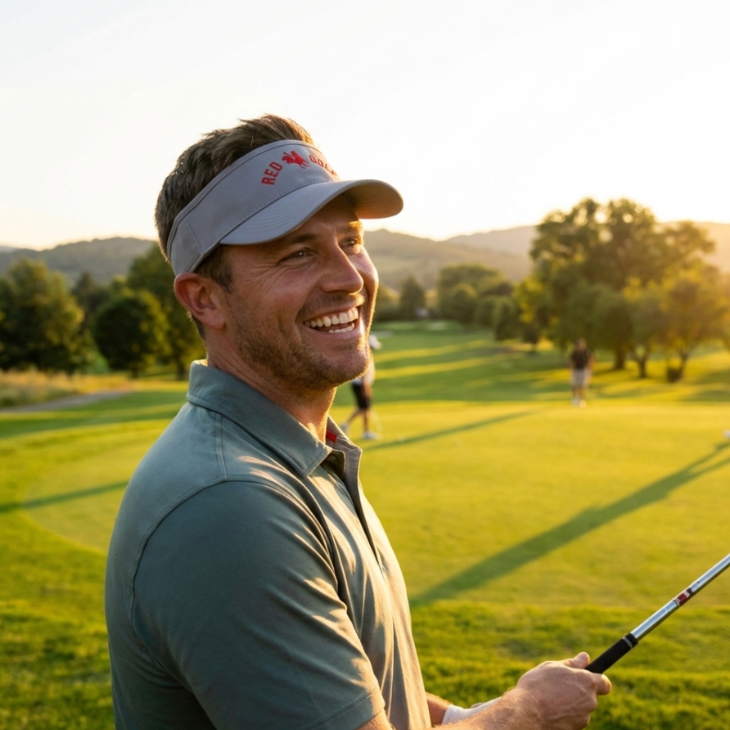 Visor - Classic Fit Hats USA - Red Rooster Golf Inc.