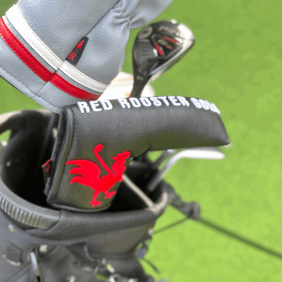 Blade Putter - The Nest (Black) Golf Club Headcovers Red Rooster Golf Inc.