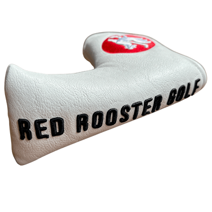 Blade Putter - The Nest (White) Golf Club Headcovers Red Rooster Golf Inc.