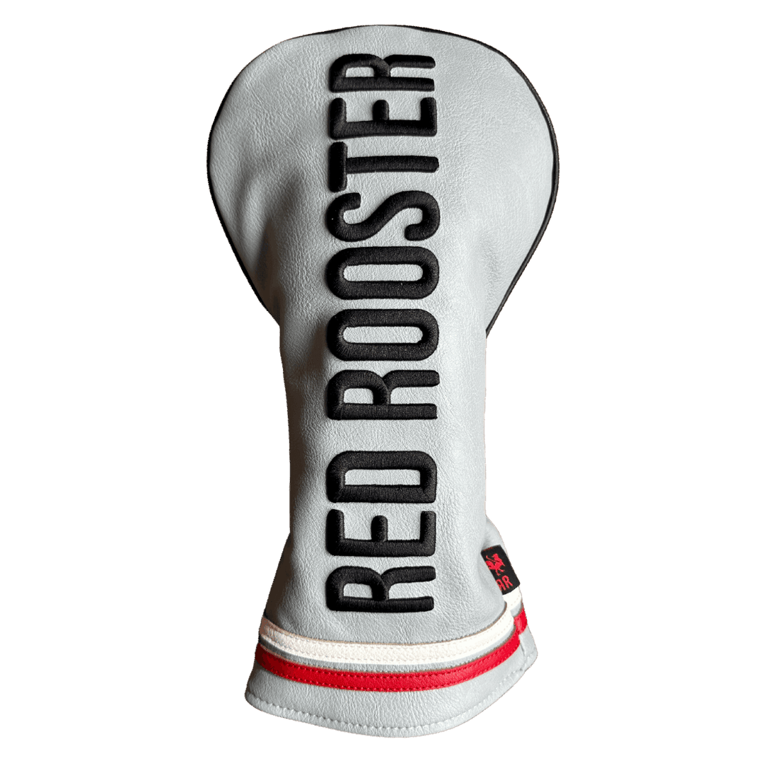 Red Rooster Driver Cover Grey Golf Club Headcovers Red Rooster Golf Inc.