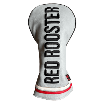 Red Rooster Driver Cover Grey Golf Club Headcovers Red Rooster Golf Inc.