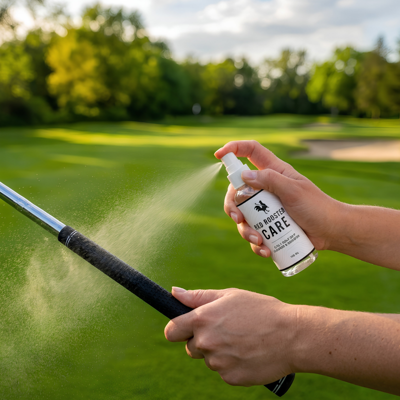 Towel + Grip Cleaner Bundle Golf Grip Cleaner USA - Red Rooster Golf Inc.