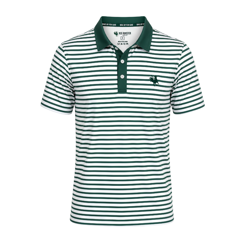 The Flock The Augusta (Green) Golf Polo USA - Red Rooster Golf Inc.