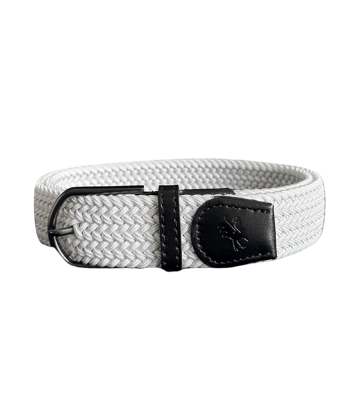 Braided Belt - White