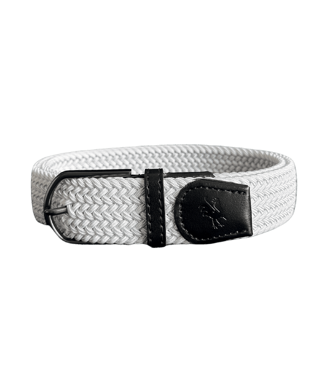 Braided Belt - White Golf Belt USA - Red Rooster Golf Inc.