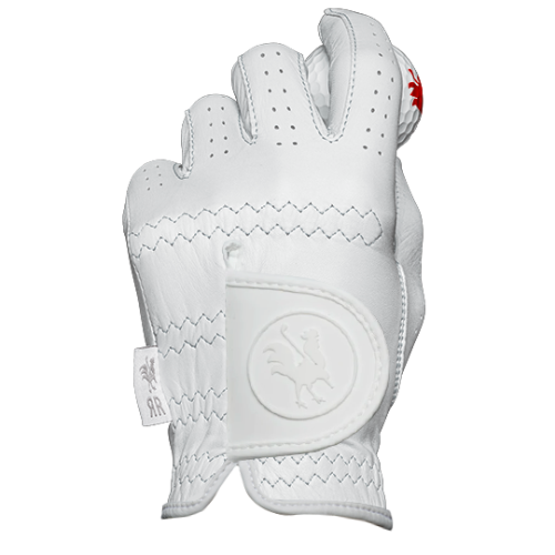 The Whiteout golf glove white