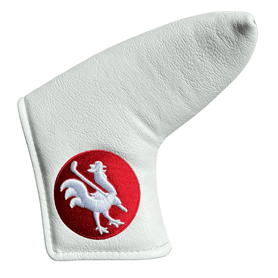 Blade Putter - The Nest (White) Golf Club Headcovers Red Rooster Golf Inc.