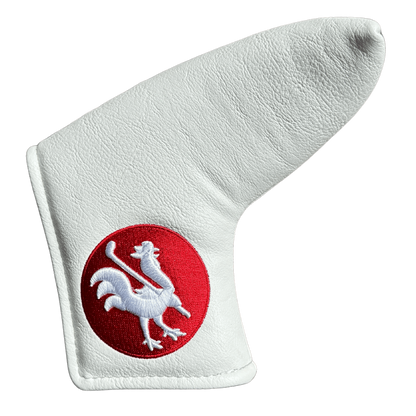 Blade Putter - The Nest (White) Golf Club Headcovers Red Rooster Golf Inc.