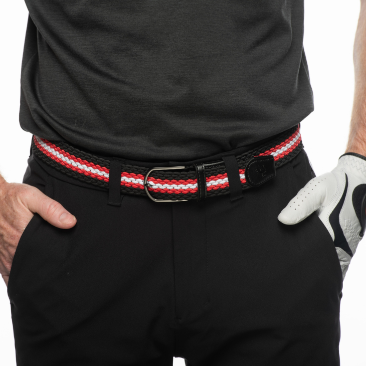 Braided Belt Golf Belt USA - Red Rooster Golf Inc.