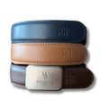 Leather Belt - 3 pack Brown Tan Blue Golf Belt USA - Red Rooster Golf Inc.