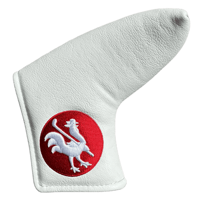 Blade Putter - The Nest (White) Golf Club Headcovers Red Rooster Golf Inc.