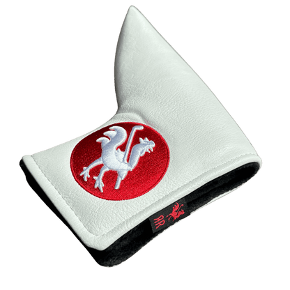 Blade Putter - The Nest (White) Golf Club Headcovers Red Rooster Golf Inc.