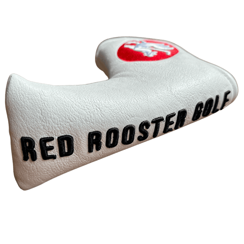 Blade Putter - The Nest (White) Golf Club Headcovers Red Rooster Golf Inc.