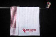 Caddie Towel White Golf Towels USA - Red Rooster Golf Inc.