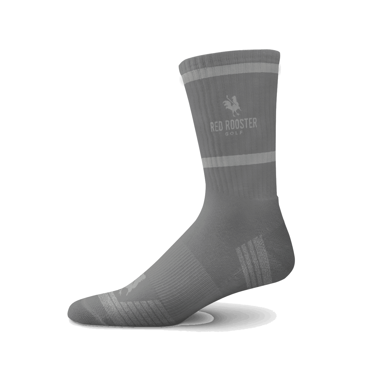 Performance Socks - Long The Scots Silver Golf Socks USA - Red Rooster Golf Inc.