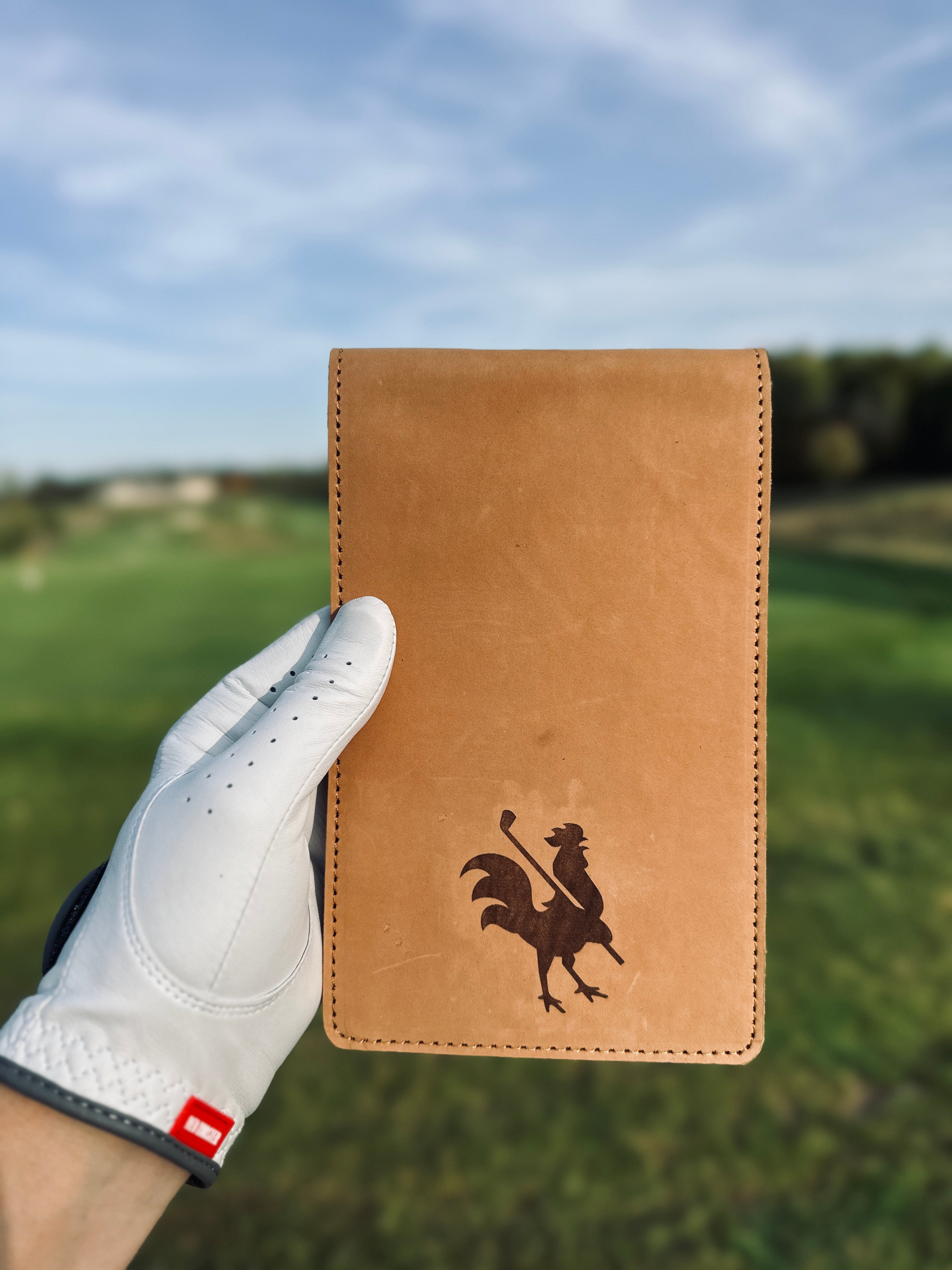 Leather Scorecard Holder Scorecard Holder USA - Red Rooster Golf Inc.