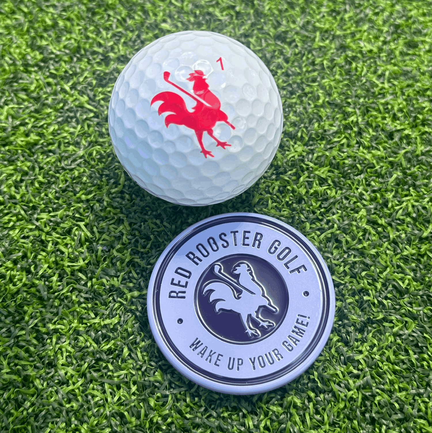 The Clutch - Ball Markers Ball Markers USA - Red Rooster Golf Inc.