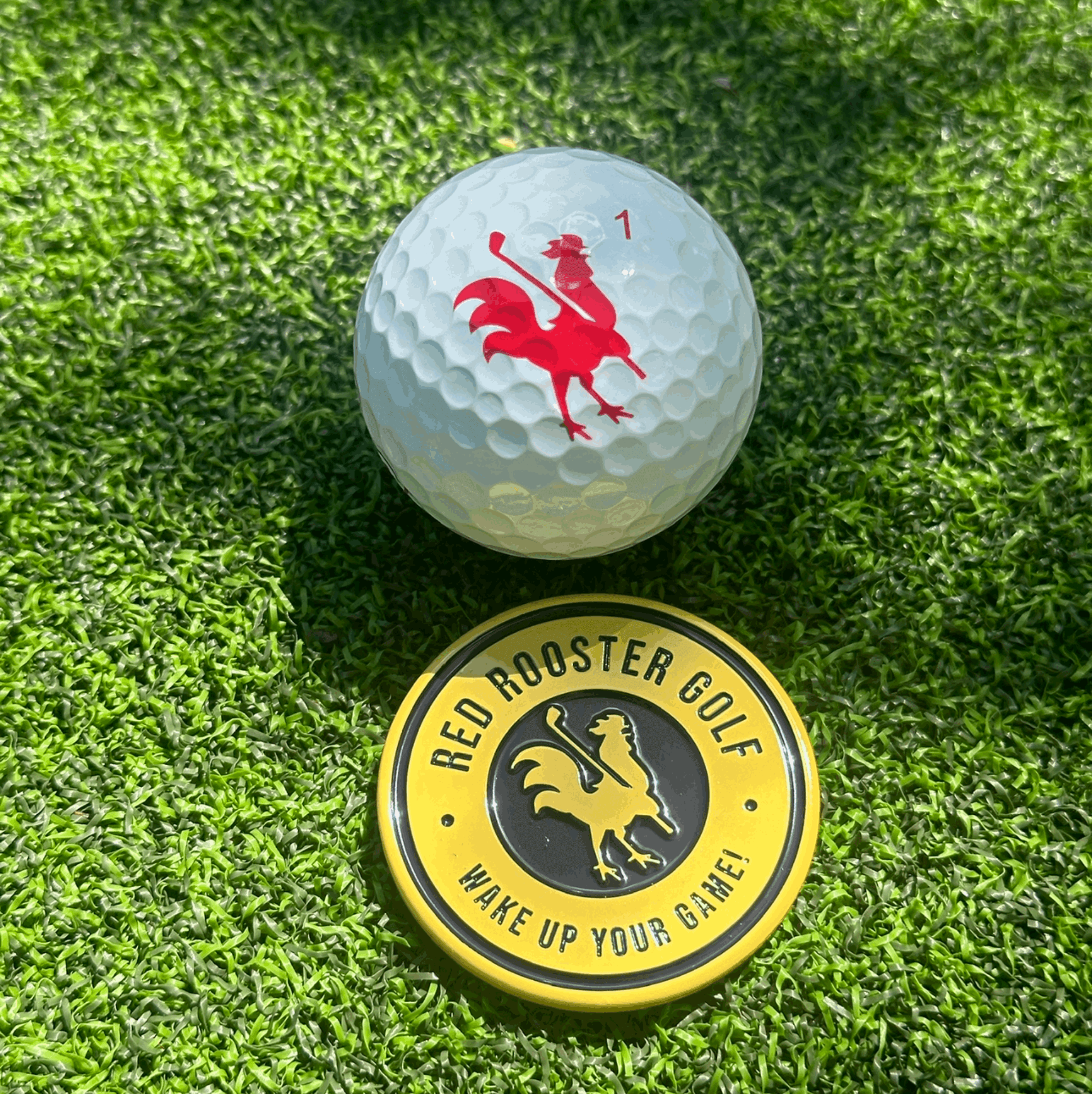 The Clutch - Ball Markers Ball Markers USA - Red Rooster Golf Inc.