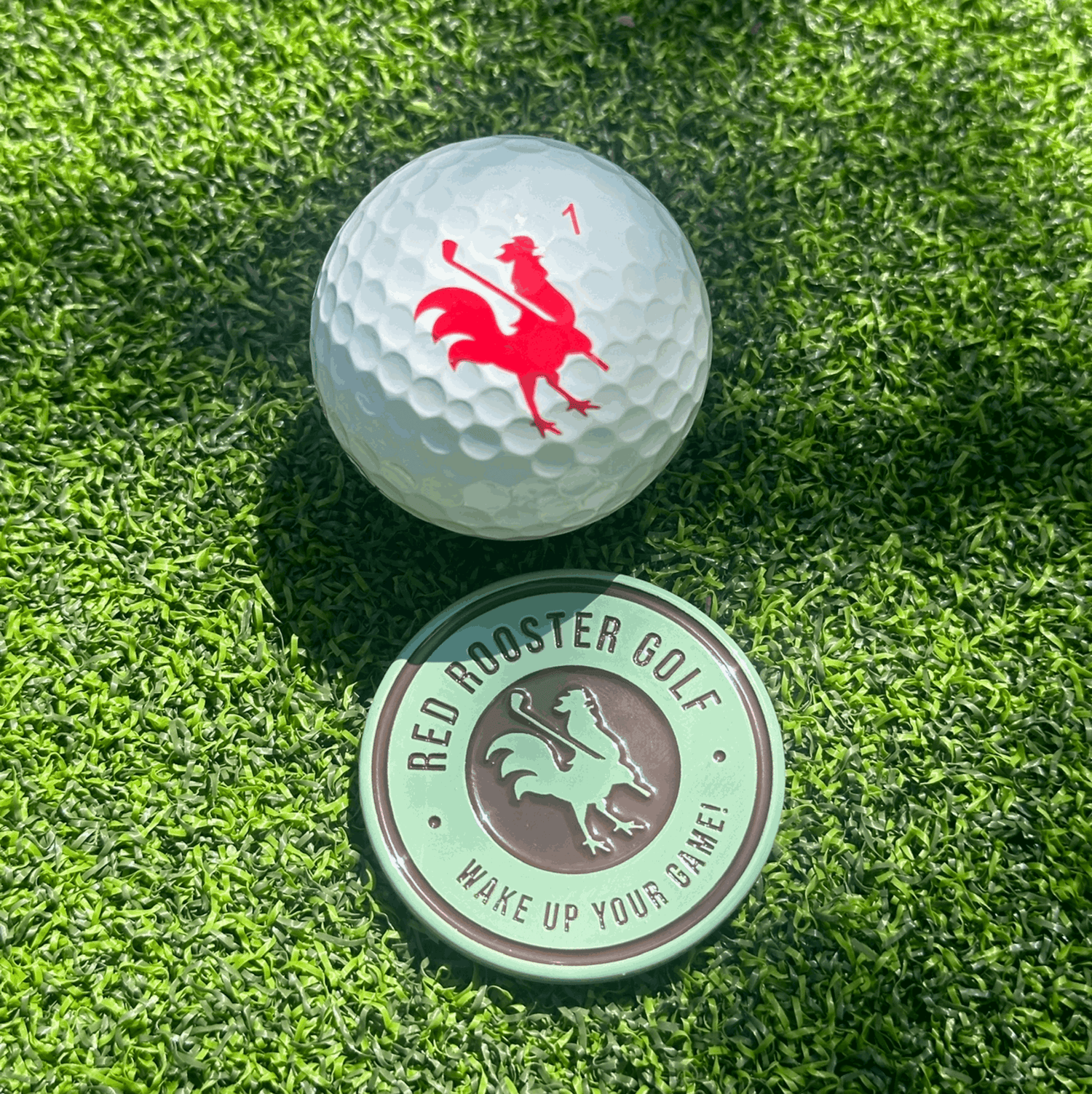 The Clutch - Ball Markers Ball Markers USA - Red Rooster Golf Inc.